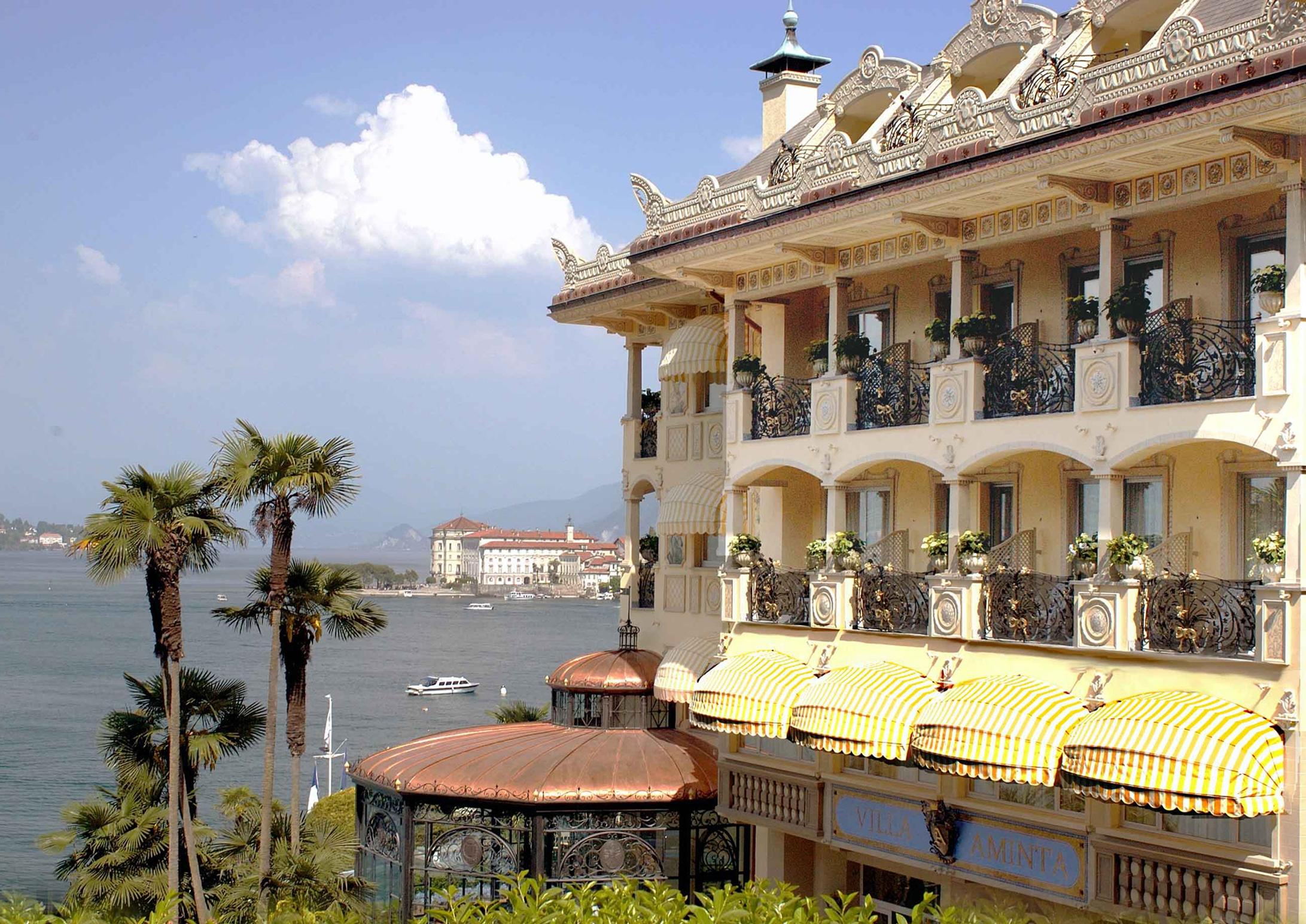 Hotel Villa E Palazzo Aminta Stresa Eksteriør bilde