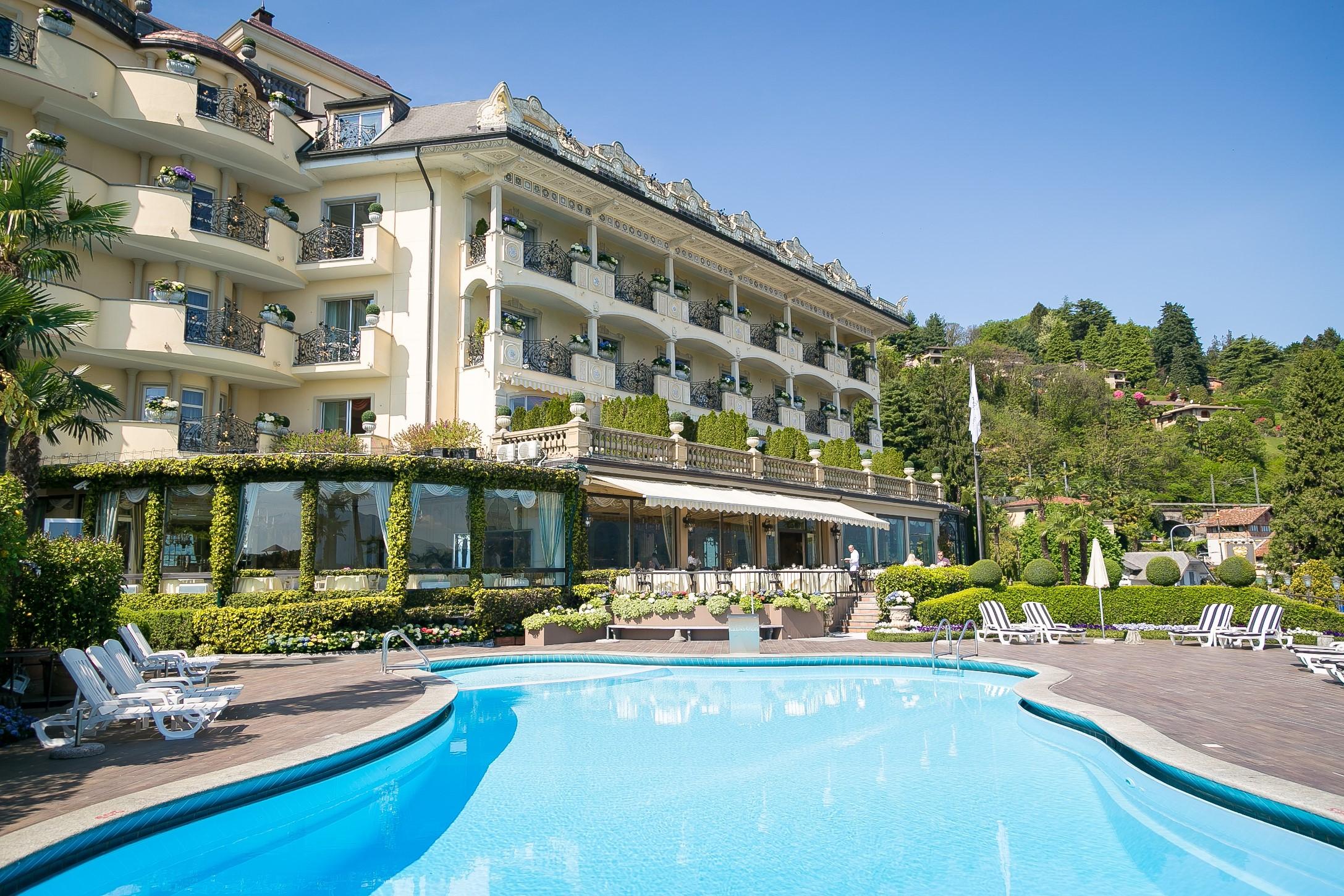 Hotel Villa E Palazzo Aminta Stresa Eksteriør bilde