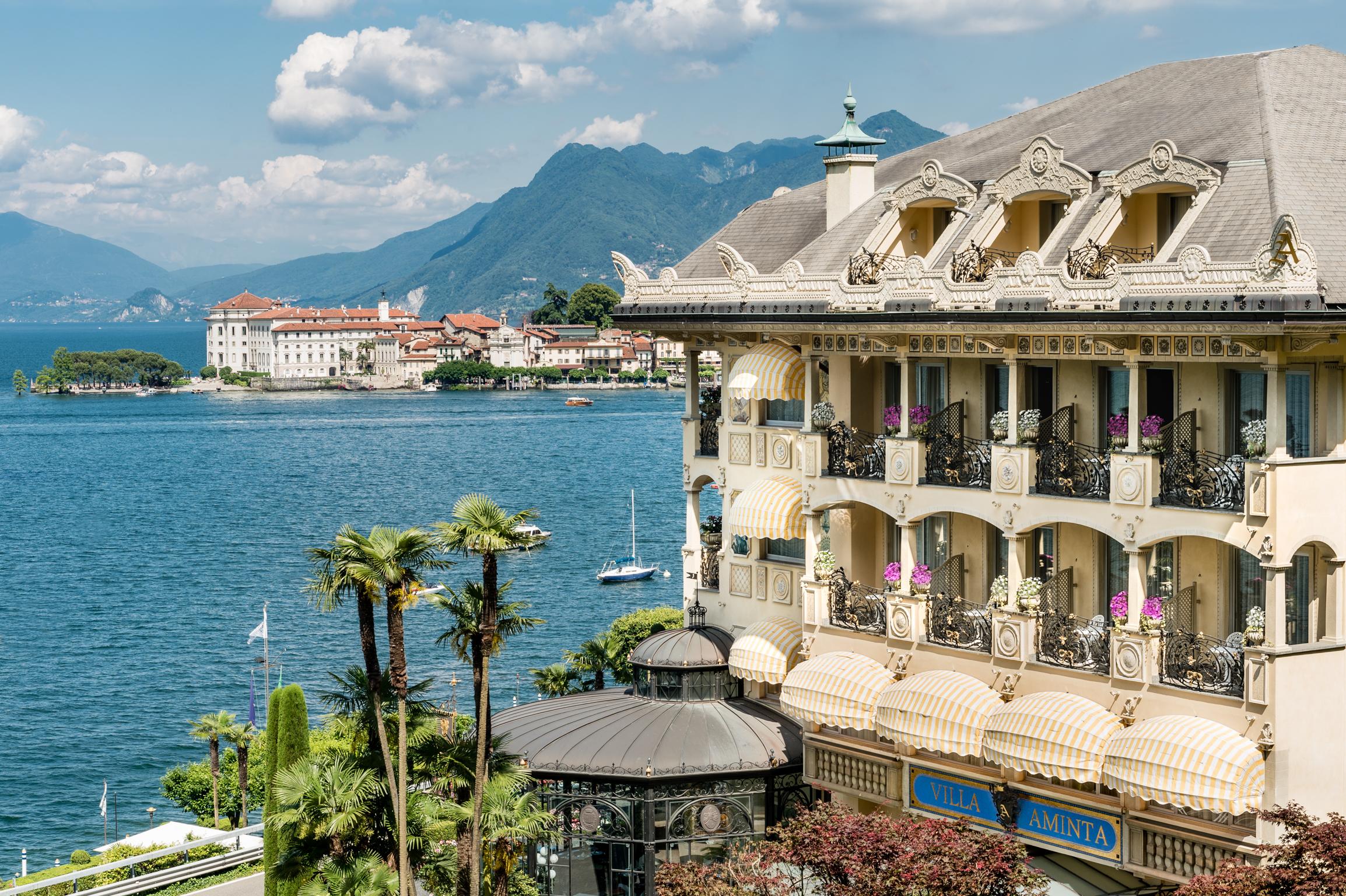 Hotel Villa E Palazzo Aminta Stresa Eksteriør bilde