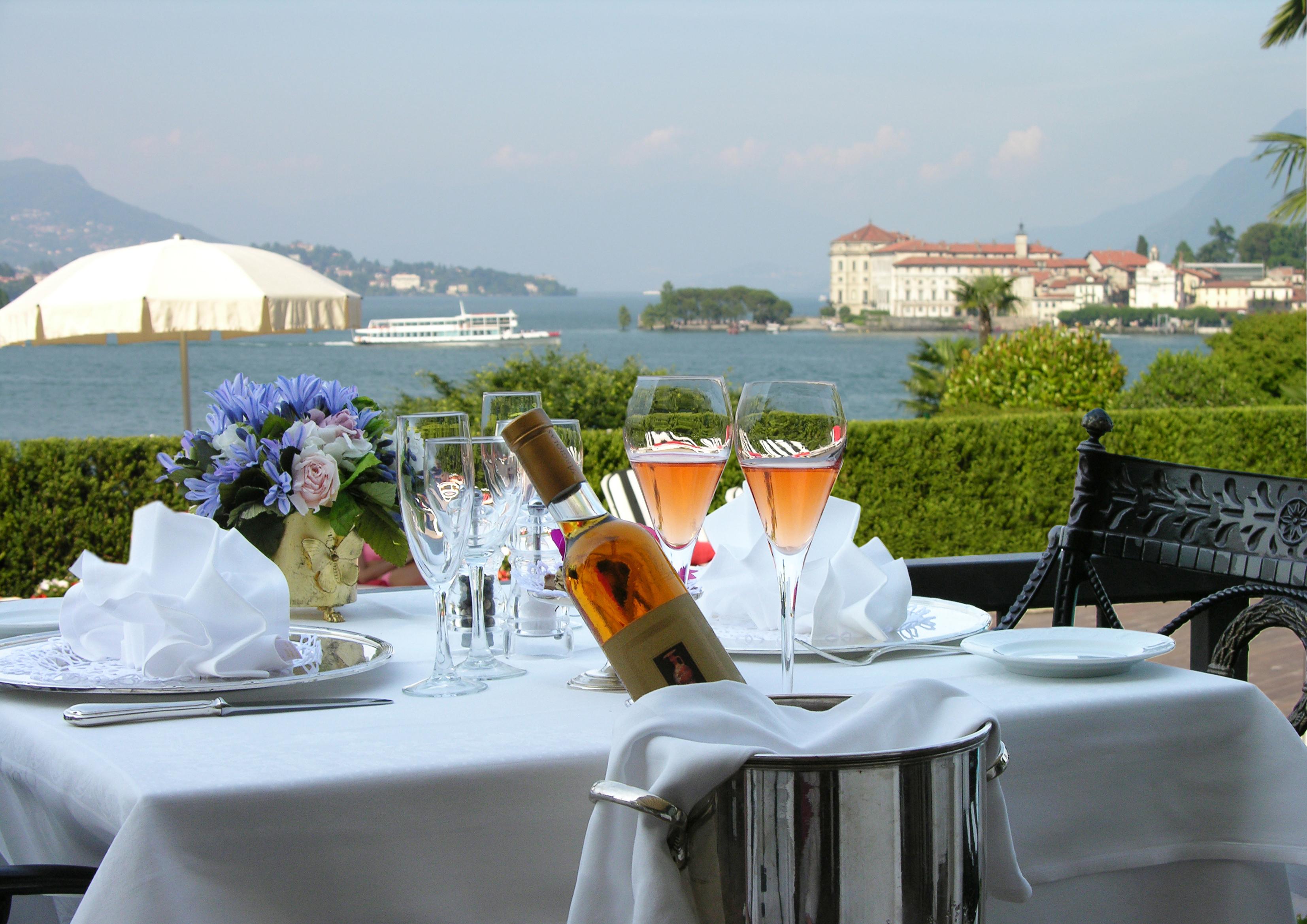 Hotel Villa E Palazzo Aminta Stresa Restaurant bilde